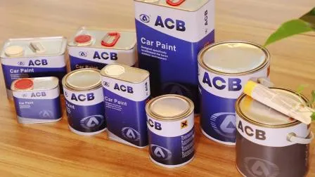 High Gloss Attractive Layout 2K Top Coat Car Paint Color Series